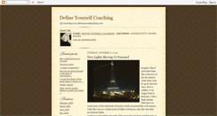 Desktop Screenshot of defineyourselfcoaching.blogspot.com