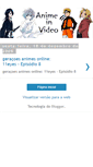 Mobile Screenshot of animeinvideo.blogspot.com
