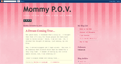 Desktop Screenshot of mommypov.blogspot.com