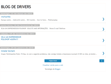 Tablet Screenshot of gamesdrivers.blogspot.com