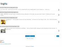 Tablet Screenshot of linglila.blogspot.com