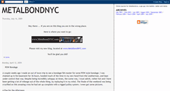 Desktop Screenshot of metalbondnyc.blogspot.com