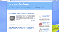 Desktop Screenshot of kitchensmallappliancessss.blogspot.com