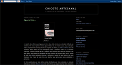 Desktop Screenshot of chicoteartesanal.blogspot.com