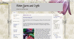 Desktop Screenshot of kittenyarnsandcrafts.blogspot.com