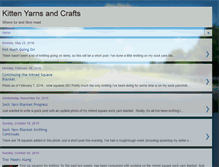 Tablet Screenshot of kittenyarnsandcrafts.blogspot.com