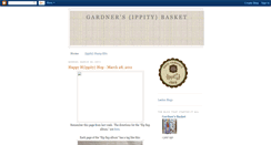 Desktop Screenshot of gardnersippitybasket.blogspot.com