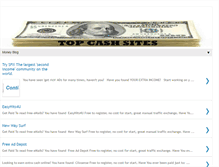 Tablet Screenshot of click-online-free-money.blogspot.com
