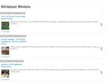 Tablet Screenshot of miniatureminions.blogspot.com