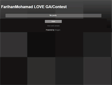 Tablet Screenshot of farihanmohamad.blogspot.com