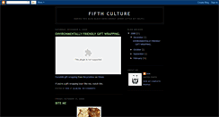 Desktop Screenshot of fifthculture.blogspot.com