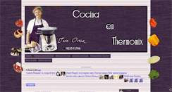 Desktop Screenshot of cocinaenthermomix.blogspot.com