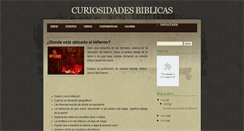 Desktop Screenshot of curiosidadesbiblicas00.blogspot.com