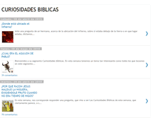 Tablet Screenshot of curiosidadesbiblicas00.blogspot.com