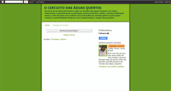 Desktop Screenshot of aguasdocerrado.blogspot.com