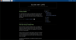 Desktop Screenshot of lifemyclick.blogspot.com
