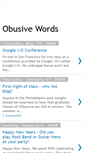 Mobile Screenshot of obusivewords.blogspot.com