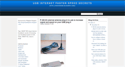 Desktop Screenshot of fasterusb.blogspot.com