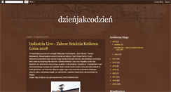 Desktop Screenshot of lukaszgazdecki.blogspot.com