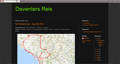 Desktop Screenshot of deventersreis.blogspot.com