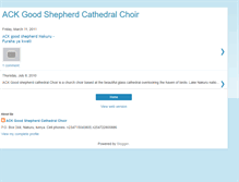 Tablet Screenshot of ackgoodshepherdcathedralchoir.blogspot.com