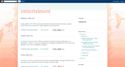 Desktop Screenshot of emtertaiment.blogspot.com