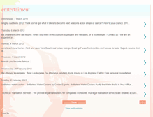 Tablet Screenshot of emtertaiment.blogspot.com