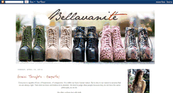 Desktop Screenshot of bellavanite.blogspot.com