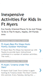 Mobile Screenshot of kidsactivitiesftmyers.blogspot.com