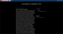 Desktop Screenshot of calendar-lingerie-pic.blogspot.com