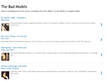 Tablet Screenshot of dress-the-models.blogspot.com