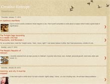 Tablet Screenshot of creativeentropy.blogspot.com