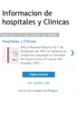 Mobile Screenshot of hospitalesyclinicas.blogspot.com