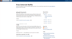 Desktop Screenshot of freenetraffle.blogspot.com