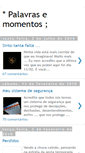 Mobile Screenshot of palavras-emomentos.blogspot.com