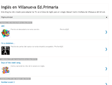 Tablet Screenshot of inglesvillanueva.blogspot.com