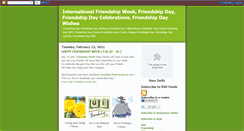 Desktop Screenshot of friendshipdaywishes.blogspot.com