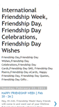 Mobile Screenshot of friendshipdaywishes.blogspot.com