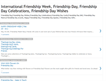 Tablet Screenshot of friendshipdaywishes.blogspot.com