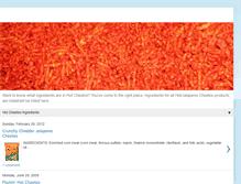 Tablet Screenshot of hot-cheetos.blogspot.com
