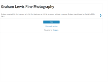 Tablet Screenshot of grahamlewisfinephotography.blogspot.com