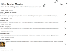 Tablet Screenshot of lifes-tender-mercies.blogspot.com