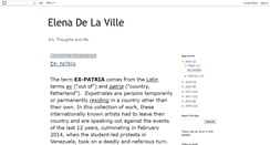 Desktop Screenshot of elenadelaville.blogspot.com