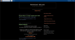 Desktop Screenshot of payasasdelux.blogspot.com