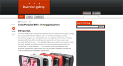 Desktop Screenshot of inventiongalaxy.blogspot.com
