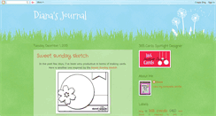 Desktop Screenshot of dianajournals.blogspot.com