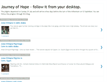 Tablet Screenshot of amen-journey-of-hope.blogspot.com