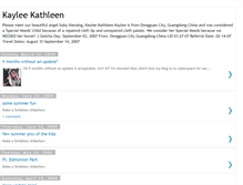 Tablet Screenshot of kayleetemple.blogspot.com