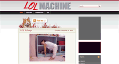 Desktop Screenshot of lol-machine.blogspot.com