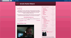 Desktop Screenshot of annaliahibbard.blogspot.com